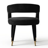 Anna Modern Upholstered Dining Chairs with Arm (Set of 6)