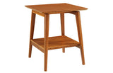 Antares End Table, Amber