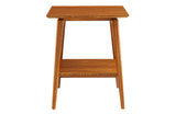 Antares End Table, Amber