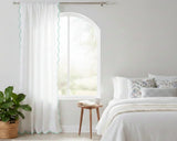 Scalloped Curtains