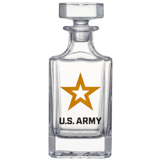 Army Whiskey Decanter Gift Set | 730mL Decanter 2 Whiskey Glass
