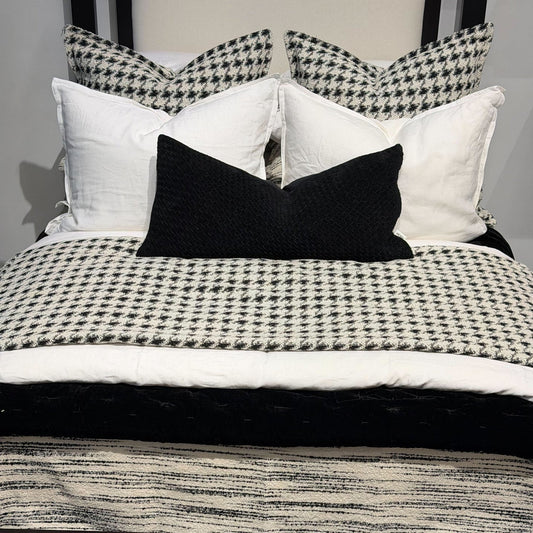 Astor Houndstooth Euro Sham
