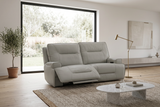 Atlas Fog 2-Piece Power Reclining Sofa Set