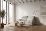 Atlas Fog 2-Piece Power Reclining Sofa Set