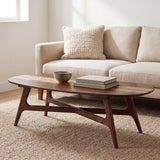 Azara Tiger Coffee Table, Sable