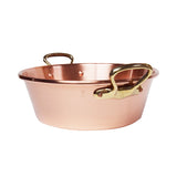 Mauviel M'PASSION Copper Jam Pan With Brass Handles