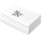 White Napkins - Embroidery Napkins