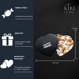 Valentines Day Gift Scotch Whiskey Caramels - Heart Tin