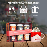 Gourmet Hot Cocoa Gift Set Cup Hot Chocolates - Set of 6 Flavors