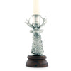 Pewter Elk 1 Taper Candlestick