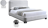 Nolita Bed - Luxurious Linen Textured Fabric Design with Solid Wood Base for a Stylish Bedroom Upgrade