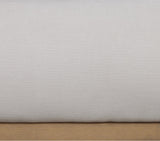 Vaughn Cream Linen Textured Bed - Cozy Platform Design with Solid Wood Base for Inviting Retreat