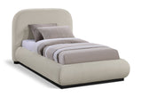 Vaughn Cozy Chenille Bed with Sturdy Wood Frame for a Stylish and Inviting Bedroom Retreat