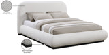 Vaughn Cozy Chenille Bed with Sturdy Wood Frame for a Stylish and Inviting Bedroom Retreat