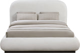 Vaughn Cozy Chenille Bed with Sturdy Wood Frame for a Stylish and Inviting Bedroom Retreat