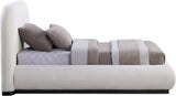 Vaughn Cozy Chenille Bed with Sturdy Wood Frame for a Stylish and Inviting Bedroom Retreat