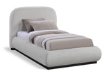 Vaughn Cozy Chenille Bed with Sturdy Wood Frame for a Stylish and Inviting Bedroom Retreat