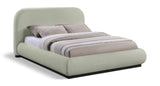 Vaughn Cozy Chenille Bed with Sturdy Wood Frame for a Stylish and Inviting Bedroom Retreat