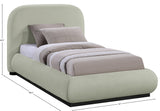 Vaughn Cozy Chenille Bed with Sturdy Wood Frame for a Stylish and Inviting Bedroom Retreat