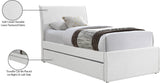 Myles Twin Trundle Bed - Stylish Contemporary Design with Durable Upholstery and Versatile Use