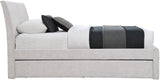 Myles Twin Trundle Bed - Stylish Contemporary Design with Durable Upholstery and Versatile Use