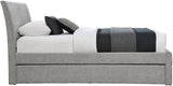 Myles Twin Trundle Bed - Stylish Contemporary Design with Durable Upholstery and Versatile Use