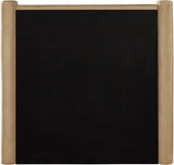 Elias Velvet Twin Bed - Elegant Minimalist Design with Solid Wood Frame for Contemporary Bedrooms