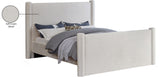 Elias Velvet Queen Bed – Stylish Modern Design with Solid Wood Frame for Ultimate Bedroom Elegance