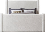 Elias Velvet Queen Bed – Stylish Modern Design with Solid Wood Frame for Ultimate Bedroom Elegance