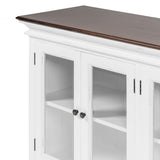 Halifax Accent Display Buffet with 4 Glass Doors