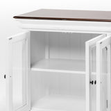 Halifax Accent Display Buffet with 4 Glass Doors