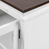 Halifax Accent Display Buffet with 4 Glass Doors