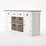 Halifax Accent Buffet with 4 Baskets