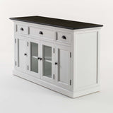 Halifax Contrast Buffet with 4 Doors 3 Drawers
