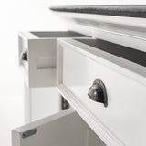 Halifax Contrast Buffet with 4 Doors 3 Drawers