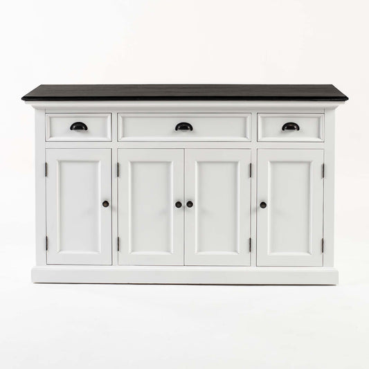 Halifax Contrast Buffet with 4 Doors 3 Drawers