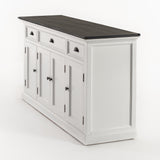 Halifax Contrast Buffet with 4 Doors 3 Drawers