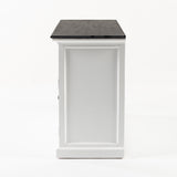 Halifax Contrast Buffet with 4 Doors 3 Drawers
