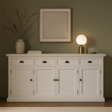 Halifax Large Buffet 4 Doors 4 Drawers 79''