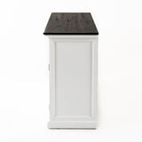 Halifax Contrast Large Buffet 4 Doors 4 Drawers 79''