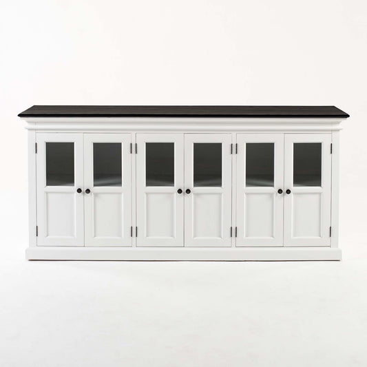 Halifax Contrast Buffet with 6 Glass Doors