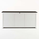 Halifax Contrast Buffet with 6 Glass Doors