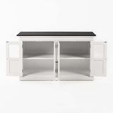 Halifax Contrast Buffet with 4 Glass Doors