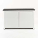 Halifax Contrast Buffet with 4 Glass Doors
