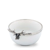 Elk Head Stoneware Bowl Small