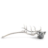 Pewter Elk Candle Snuffer