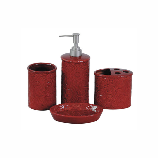 Savannah 4PC Bath Countertop Accessory Set, 4 MOQ