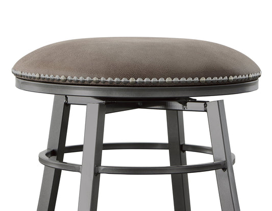 Bali 24" Backless Counter Stool, Swivel
