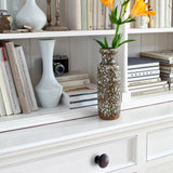 Provence Hutch Cabinet with 8 Shelves