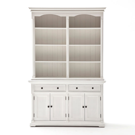Provence Hutch Cabinet with 8 Shelves